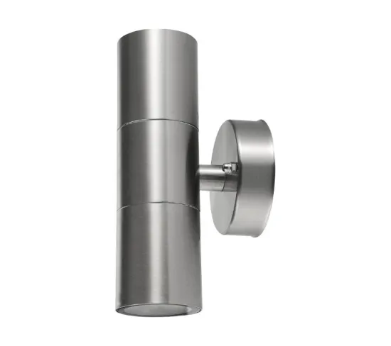 316 GU10 LED Wall Light Stainless Steel Outdoor Garden Porch Lamp