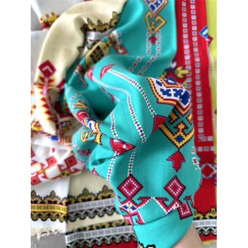Wholesale Rayon Screen Printed Woven Fabrics