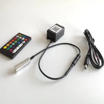 12V Wireless LED Fiber Optic Light for Car Interior Atmosphere Lighting Installation