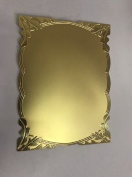 aluminium sheet metal sheet for medal
