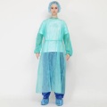 Ropa protectora de hospital de overoles no tejidos desechables