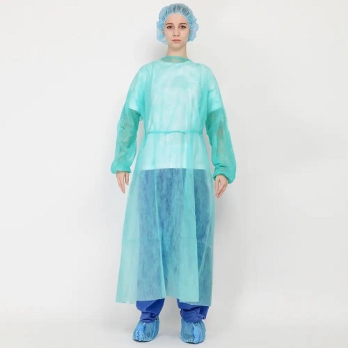 Ropa protectora de hospital de overoles no tejidos desechables