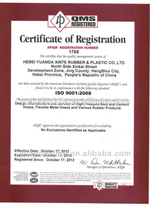 Yuanda hydraulic hose (factory)