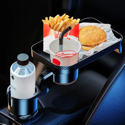 Adjustable Table Car Cup Holder Tray for Yeti 20/26/30 oz & CamelBak 32/40 oz Bottles - 3.4''-3.8'' Compatible