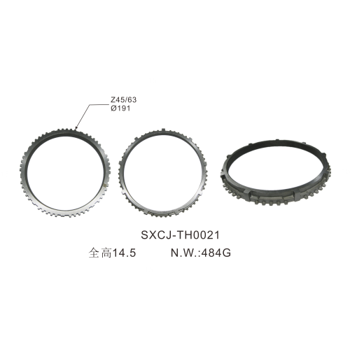 Bague de synchroniseur en acier de haute qualité