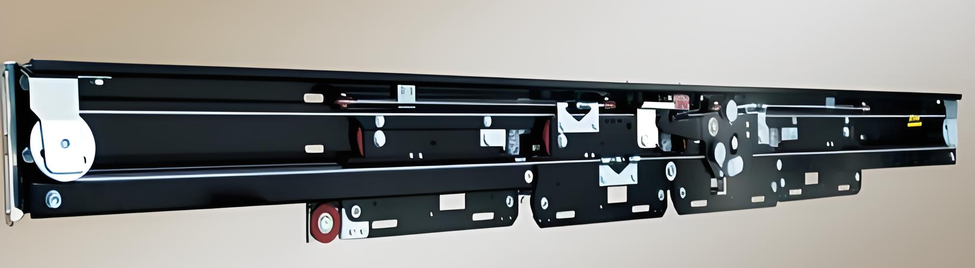 4panels centre opening landing door device