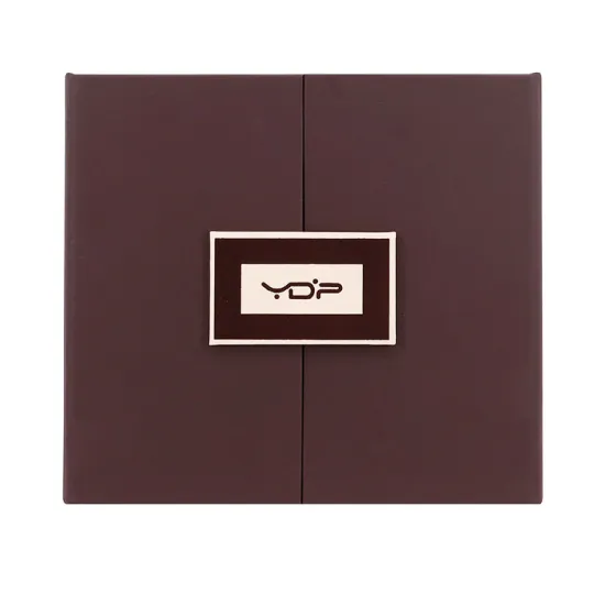 Square Rigid Double Open Door Cardboard Perfume Box