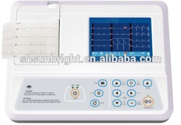 ecg/ekg, ecg/ekg machine, 3 channel portable ecg/ekg