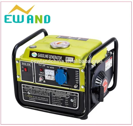Hot sale 2015 good quality two stroke 950 AC1-cylinder 12V DC recoil CDI gas portable generator