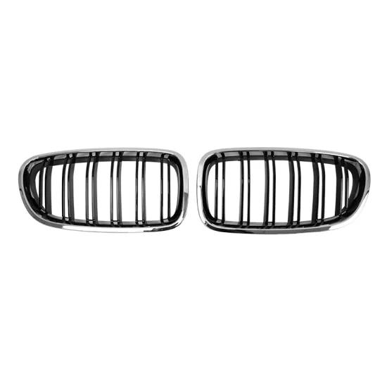 Glossy Black M5 Style Front Kidney Grille for F10 5 Series 520i 523i 525i 530i 535i 2010+
