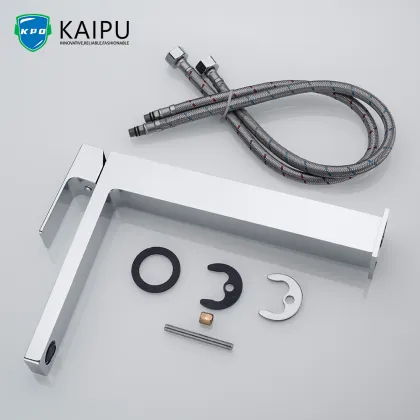 Waterfall bathroom faucet single hole faucet