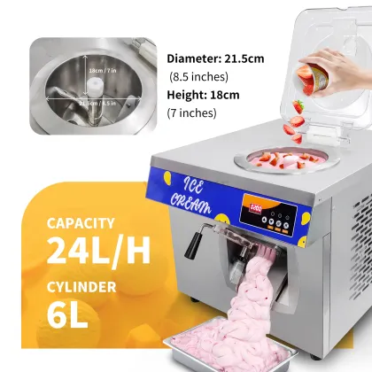 Yourtime Night Fresh Commercial Tabletop Ice Cream Maker