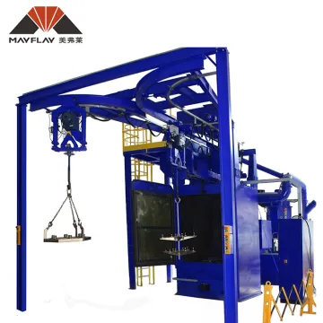 MAYFLAY Airless spinner hanger hook type shot blasting machine