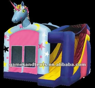 inflatable bouncy house horse, inflatable horse ride A3032