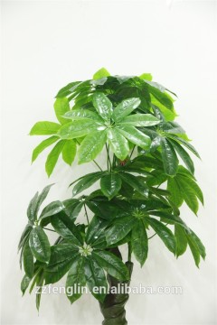 cheap wholesale artificial pachira plant tree for indoor outdoor decorative