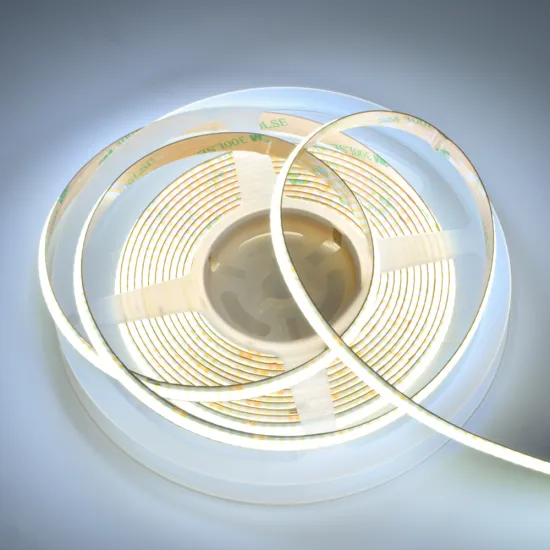 High-Quality COB LED Strip Lights: 608 LEDs/m, 8mm & 10mm Width PCB, Cob Led Strip Connector with Ra 90