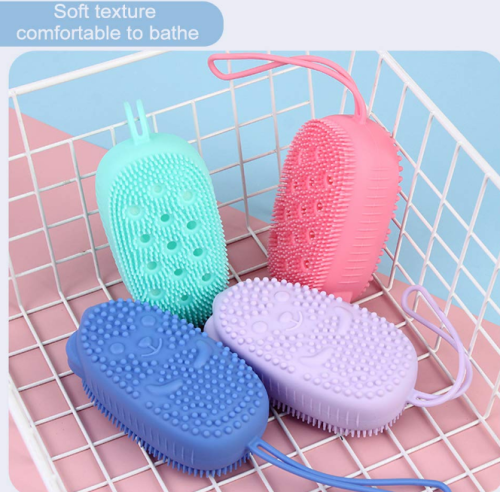 Scalp Shampoo Brush with Soft Silicon Brush Head