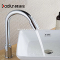 Kavisli Borulu Krom Fotoselli Tek Delikli Pirinç Lavabo