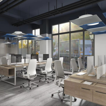 Factory Wholesale New Acoustic Panel Office Library Lamp