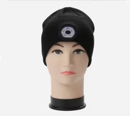 Goldmore2 Winter Hat with LED Light and Built-in Bluetooth Speaker