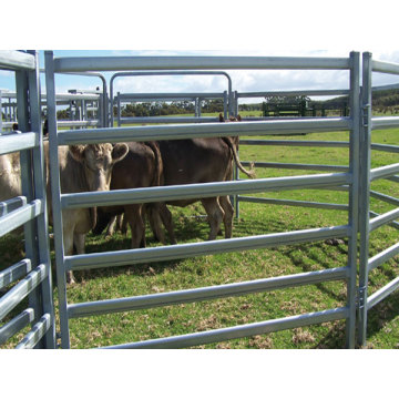 Metal pvc flexible white picket horse corral fence