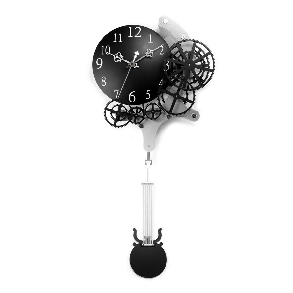 Big Pendulum Gear Hanging Clocks