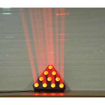 10x30W RGBW Quatro em Luz de Feixe de Effet do Estágio Onetriângulo