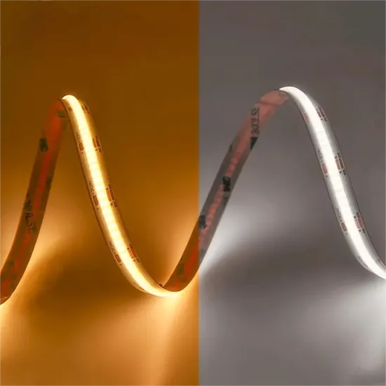 Waterproof IP67 Dimmable Dual Tunable White COB LED Strip Light 2700K-6500K 12V/24V