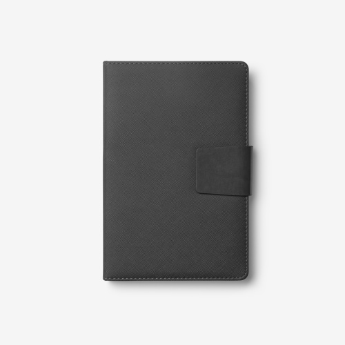 Cuaderno de cuero premium con diseño personalizado