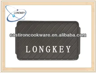 Cast Iron Duo Griddle Plate