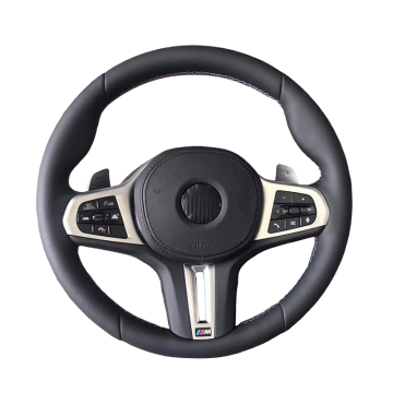 Wholesale BMW F18 F35 F Series Steering Wheel - Three-Color Suture Leather Upgrade