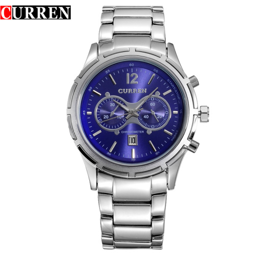 Thin Casual Stainless Steel Quartz Watches For Men