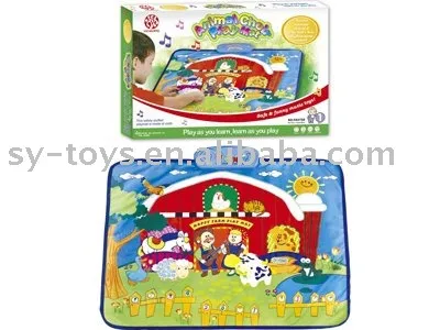 Animals music dance mat
