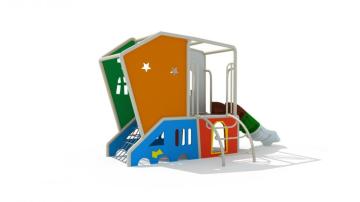 Pre-school Educational Equipment Wooden Kids Play Area