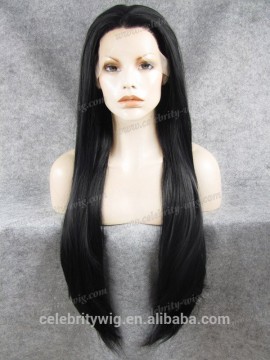 long hair 30 inch straight synthetic wig