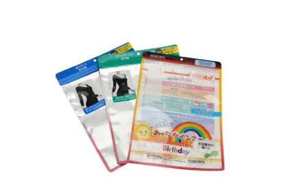 De-metallized Zipper Flat Underwear Bag
