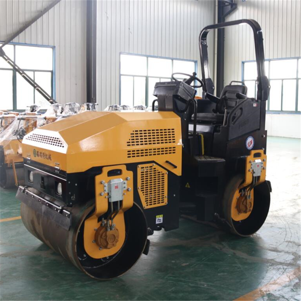 3 Ton Double Drum Asphalt Vibratory Roller