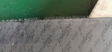 Arkusz uszczelek nieazbestowych Klinger 1000 powlekany grafitem, wzmocniony drutem Arkusz nieazbestowy
