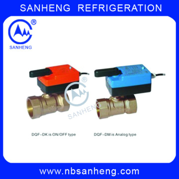 Actuated Ball Valve For Air Condition