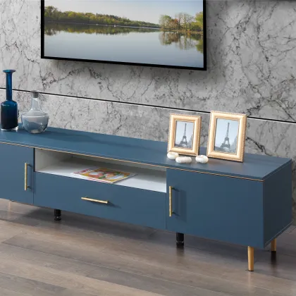 Wooden TV Stand and Furniture Design for Hall Showcase: New Model TV Display