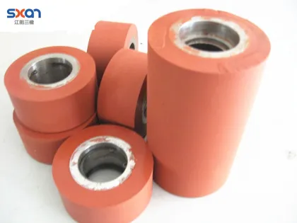 silicone rubber roller rubber wheel