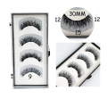 4 pieces magnetic lashes set natural magnetic eyelashes