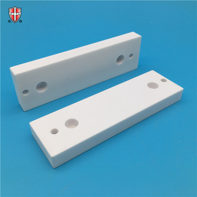 wear resistant aluminum oxide ceramic machined plate board