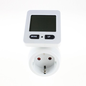 Factory Direct German Backlight Energy Meter Socket