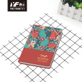 Custom flower style A5 hardcover Notebook & diary portable notebook & diary