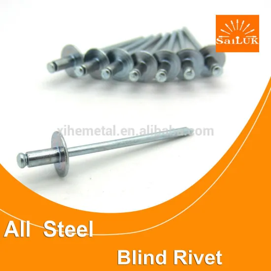 Steel large head nails