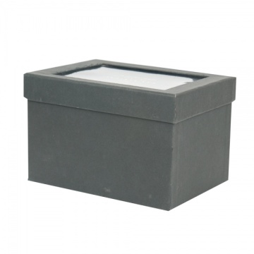Window paper board candle gift box