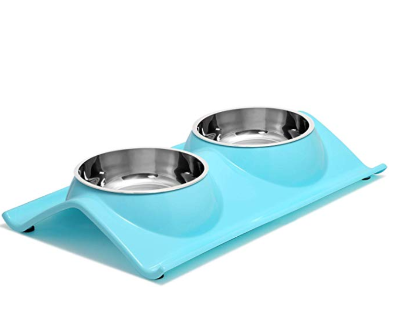 Double Stainless Steel Pet Bowls