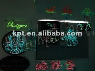 neon advertisement posters decoration el wire