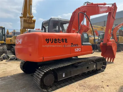 Slightly Used Japan Origin Hitachi ZX120 12T Used Excavator with A/C
